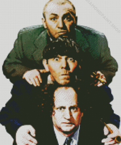 The Three Stooges Art Diamond Paintings