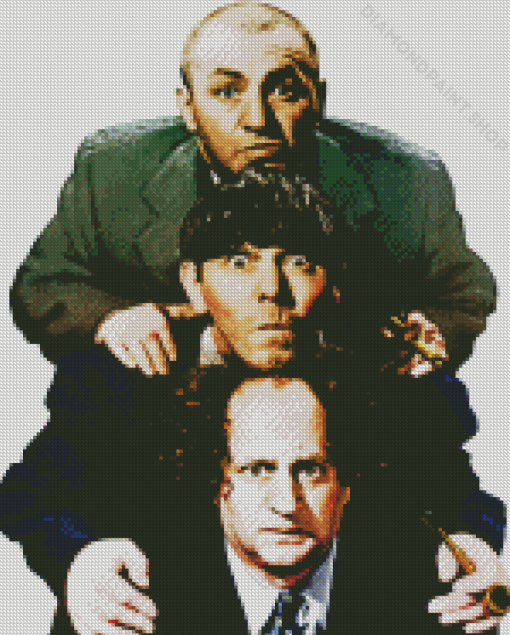 The Three Stooges Art Diamond Paintings