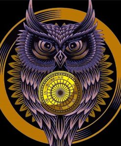 Golden Owl Art Diamond Paintings