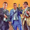 Grand Theft Auto Poster Diamond Paintings