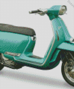 Green Lambretta Diamond Paintings