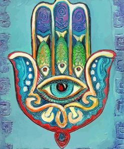 Hamsa Hand Diamond Paintings