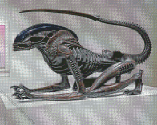 Hr Giger Aliens Diamond Paintings