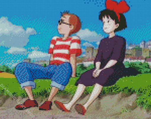 Kiki Delivery Service Diamond Paintings