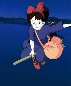 Kiki Delivery Service Anime Diamond Paintings