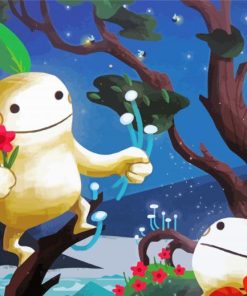 Kodama Tree Spirits Characters Diamond Paintings