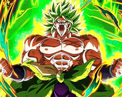 Mad Broly Diamond By Paintings