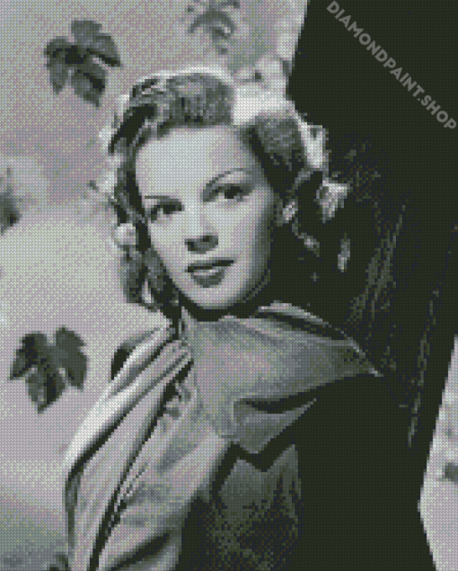 Monochrome Judy Garland Diamond Paintings