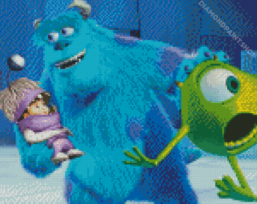 Monsters University Diamond Paintings