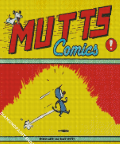 Mutts Comics Poster Diamond Paintings