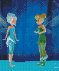 Periwinkle And Tinkerbell Diamond Paintings