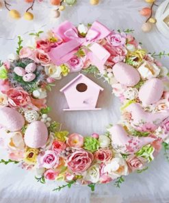 Easter Wreath Diamond Paintings