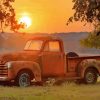 Rusty Chevy 1950 Diamond Paintings