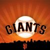 Sf Giants Illustration Diamond Paintings