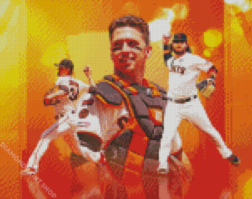 Sf Giants Players Diamond Paintings