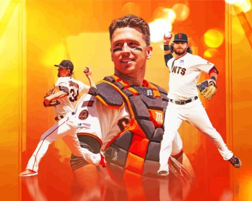 Sf Giants Players Diamond Paintings