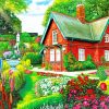 Summer Cottage Diamond Paintings