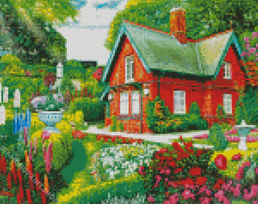 Summer Cottage Diamond Paintings