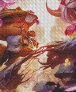 Teemo Legends Cartoon Diamond Paintings