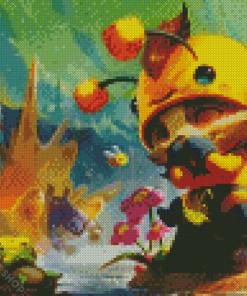 Teemo League Of Legends Diamond Paintings