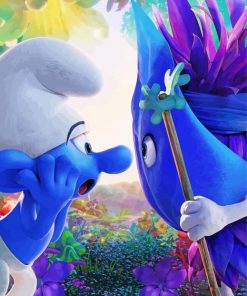 The Smurfs Animation Diamond By Paintings