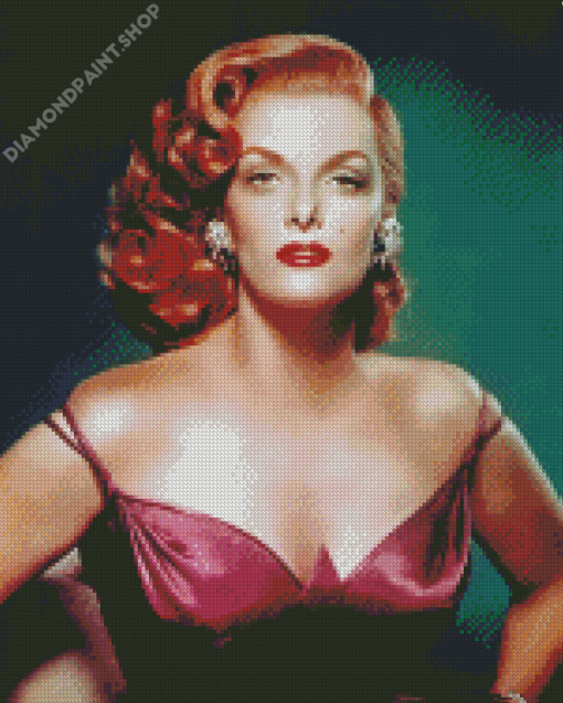 Actress Jane Russell Diamond Paintings