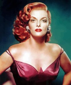 Actress Jane Russell Diamond Paintings