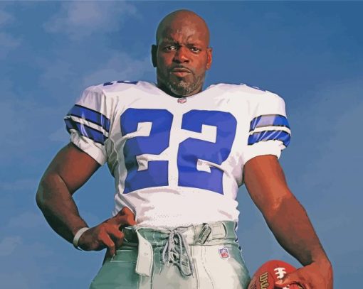 Emmitt Smith Player Diamond Paintings