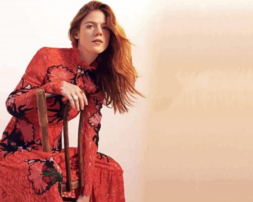 Actress Rose Leslie Diamond Paintings