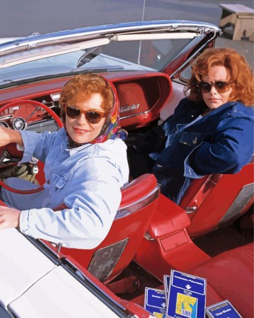 Thelma And Louise Characters Diamond Paintings