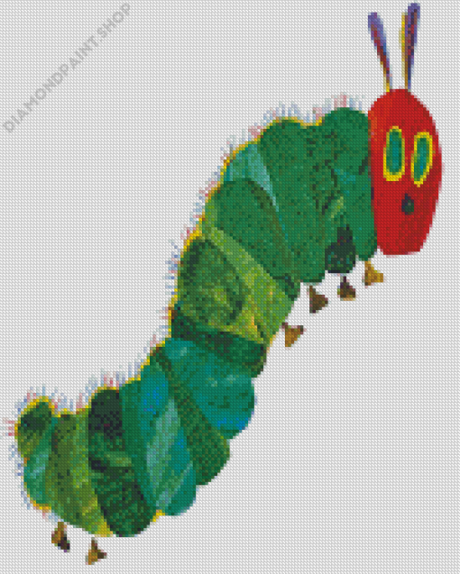 Hangry Caterpillar Diamond Paintings