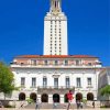 Texas University Building Diamond Paintings