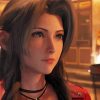 Aerith Gainsborough Character Diamond Paintings