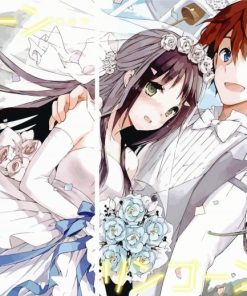 Anime Wedding Cartoon Diamond Paintings