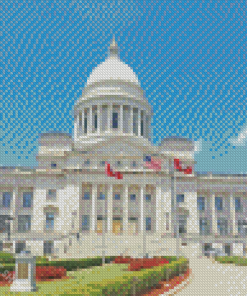 Arkansas State Capitol Building Diamond Paintings