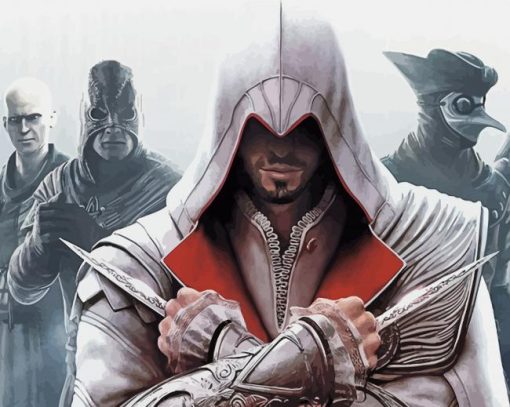 Assassin Creed Illustration Diamond Paintings