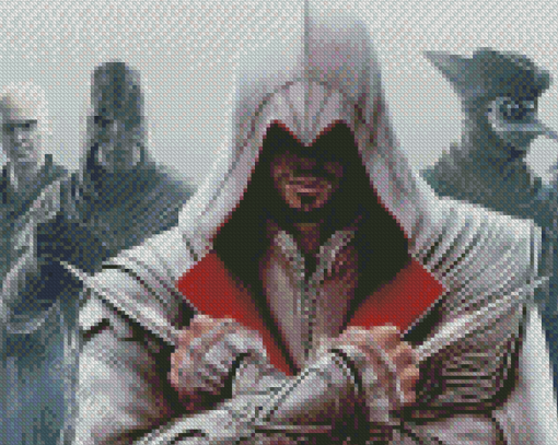 Assassin Creed Illustration Diamond Paintings