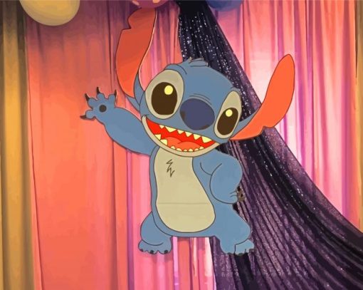 Baby Stitch Cartoon Diamond Paintings