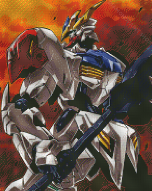 Barbatos Robot Diamond Paintings