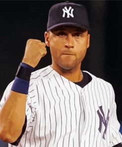 Derek Jeter Player Diamond Paintings