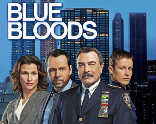 Blue Bloods Characters Diamond Paintings