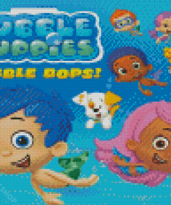 Bubble Guppies Poster Diamond Paintings