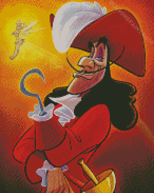 Captain Hook Diamond Paintings