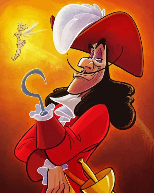 Captain Hook Diamond Paintings