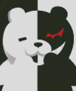 Dangonronpa Monokuma Diamond Paintings