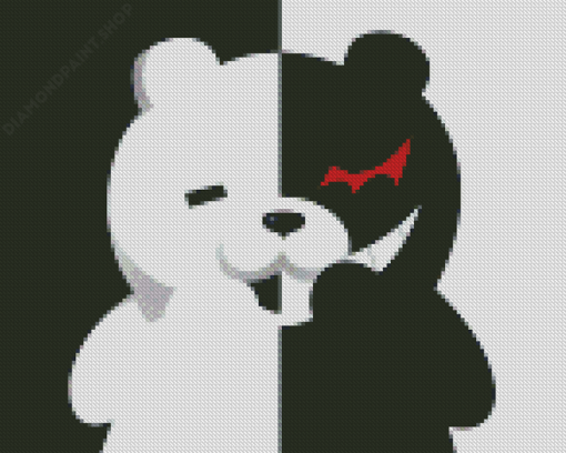 Dangonronpa Monokuma Diamond Paintings