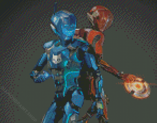 Echo Arena Characters Diamond Paintings