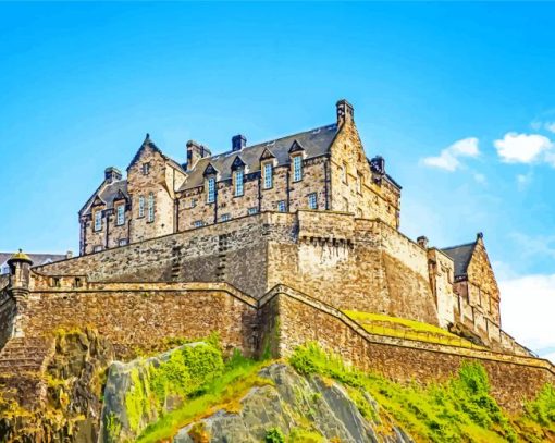 Edinburgh Castle Diamond Paintings