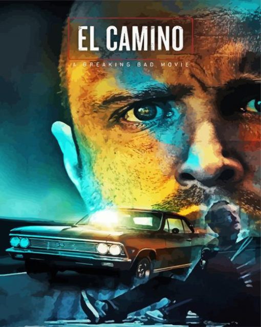 El Camino Movie Poster Diamond Paintings