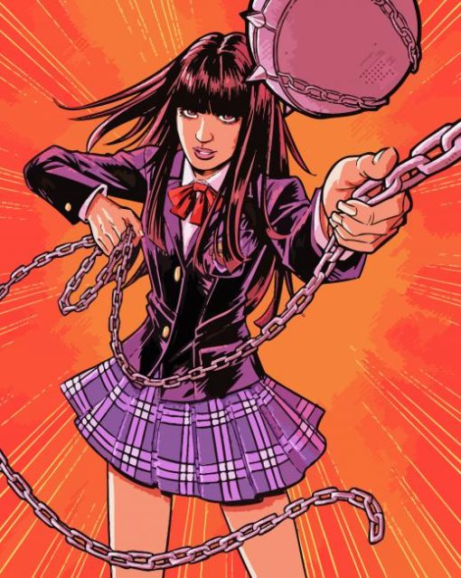 Gogo Yubari Kill Bill Character Diamond Paintings